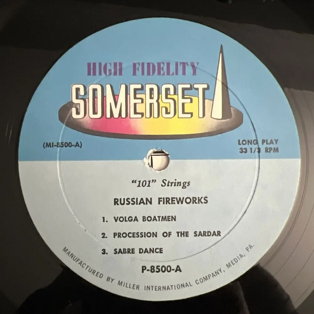 101 Strings- ‘Russian Fireworks’ Reel To Reel Tape High Fidelity P-8500-A